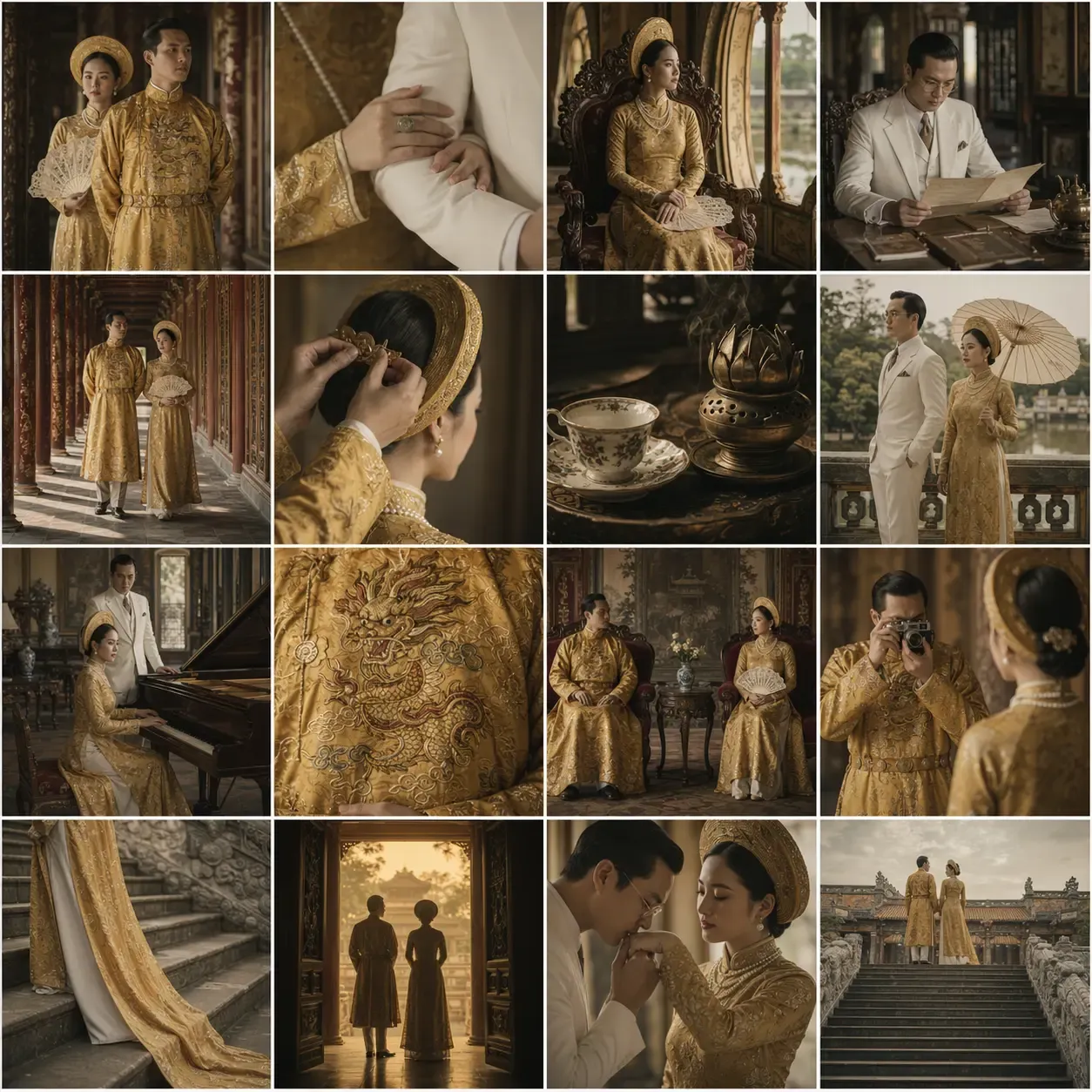 1930s Emperor Couple